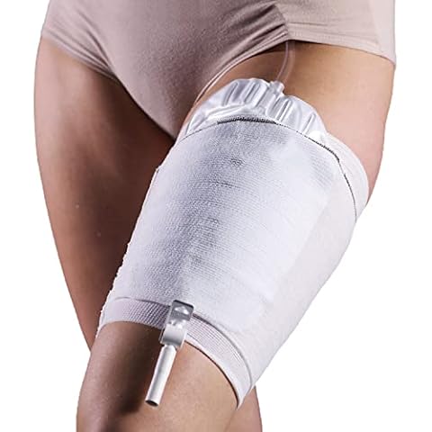 Carefix - Comfort Sleeve Urine Catheter Care Bag Leg Holder - Urinary Incontinence Supplies - Small Fits 12 - 17.5 Inch - Tytex 0912 50-01.01.C98 Cover