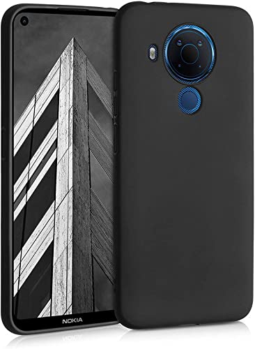 ELICA Flexible Soft Silicon Candy, Scratch Resistant Back Case Cover for Nokia 5.4 6.39" - Black (B09RVT3NJQ) Amazon Price History, Amazon Price Tracker