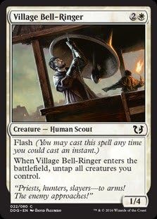 Magic: the Gathering - Village Bell-Ringer - Barajas de duelo: Bendito vs Maldito