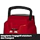 Einhell Akku-Nass-Trockensauger TE-VC 36/25 Li S-Solo Power X-Change (Li-Ion, 36 V, ECO/BOOST-Mode, 150 mbar Saugleistung, Edelstahlbehälter 25l, ohne Akku und Ladegerät), Black / Red
