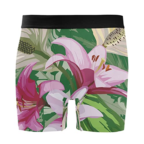 Ropa interior para hombre Vnurnrn cómoda para el día a día calzoncillos bóxer estampados