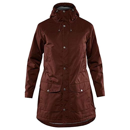 Fjallraven dam Greenland vinterparkas W sportjacka Kastanj XXS