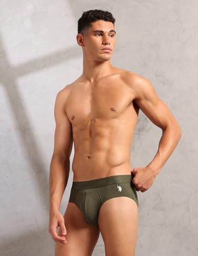 Image of U.S. Polo ASSN. Men's PB006 Bamboo Comfort Briefs for All-Day Freshness - Pack of 1