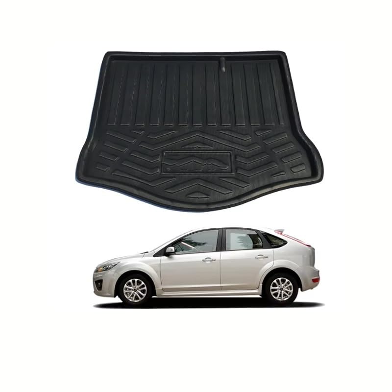 Tapis de coffre pour Focus MK2 C170 Hatchback 2005-2011 protection coffre arrière noir