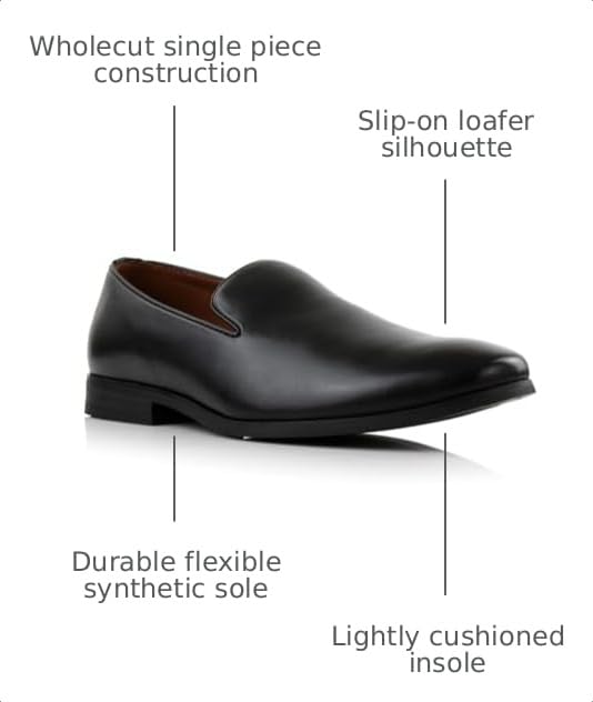 Image of Ferro Aldo Men's Dress Loafer Collection | Modern & Classic Slip-On Styles | Available in Suede, Woven, and Wholecut