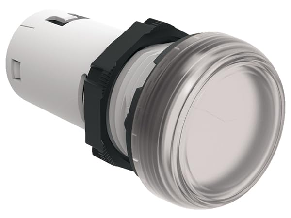 Détecteur lumineux 22mm Lovato Platinum voyant LED transparent étanche IP69K