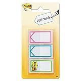 Post-it Flags, Arrow Shapped, Assorted Bright Colors .94 in. x 1.7 in. (682-ARROW)