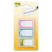 Post-it Memo Flags, "Arrow", Asst Bright Colors, .94-Inch Wide, 60 Flags per Pack (682-ARROW)