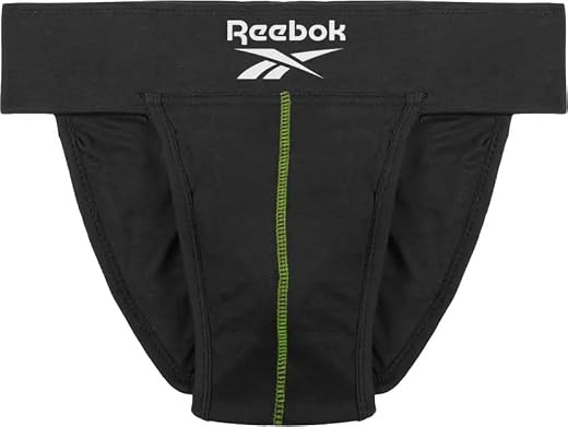 Reebok Supporter Size for Cricket/Football/Fitness & Running Supporter (Black)