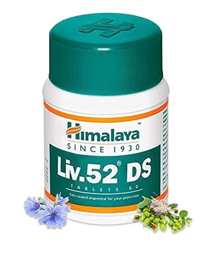 Liv.52 DS (Double Strength) 60 Tablet LiverCare for Liver Health Supplement - Liver Health Protection detoxification