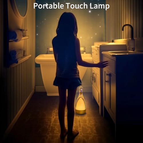 Table Lamp for Bedroom,Small Desk Lamp Dimmable 4 Gears:3000K/4000K/6000K/RGB,4000mAh Rechargeable Battery bedside lamps, LED Cordless Desk Light for Couple Dinner/Coffee Table/Restaurant/Bedroom - image 4