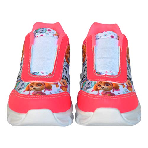 Tenis Feminino Infantil Elastico Led Patrulha Canina + Chinelo (30)