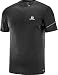 Produktbild Salomon SS Tee, Kurzarm-T-Shirt für Herren, zum Laufen, Wandern und Skaten, Schwarz/Black, Medium
