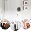 90/180 Degree Door Lock, 2 PCS Portable Flip Sliding Barn Door Lock Security Small Gate Latch for Garden Bathroom Kitchen Cabinet Window Push Sliding Doors (Black, Grey) #2