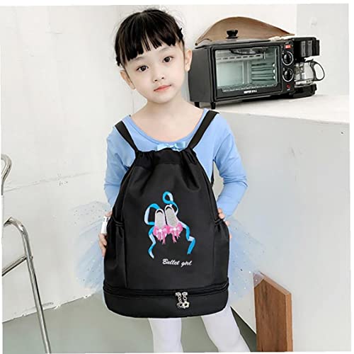 Sac à dos cordon nylon enfant imperméable gym voyage - 3