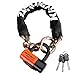 Kryptonite New York Noose 1275 Bicycle Chain Bike Lock with Evolution Series-4 Disc Lock