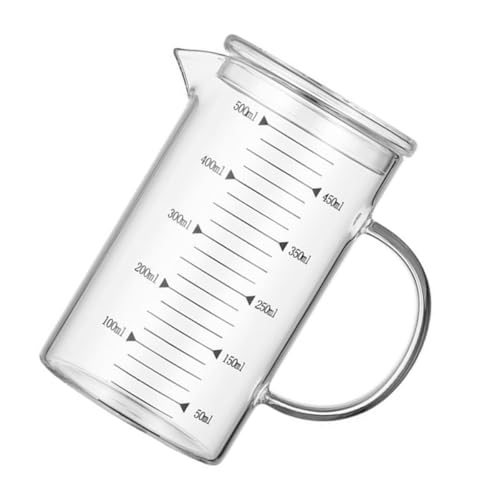 Hohopeti ������K���X���ڐ���t���v�ʃJ�b�v 500ml �|���ӂ��t �ϔM����O���X �₯�ǖh�~�n���h������ �L�b�`����x�[�J���[�p�~���N �W��