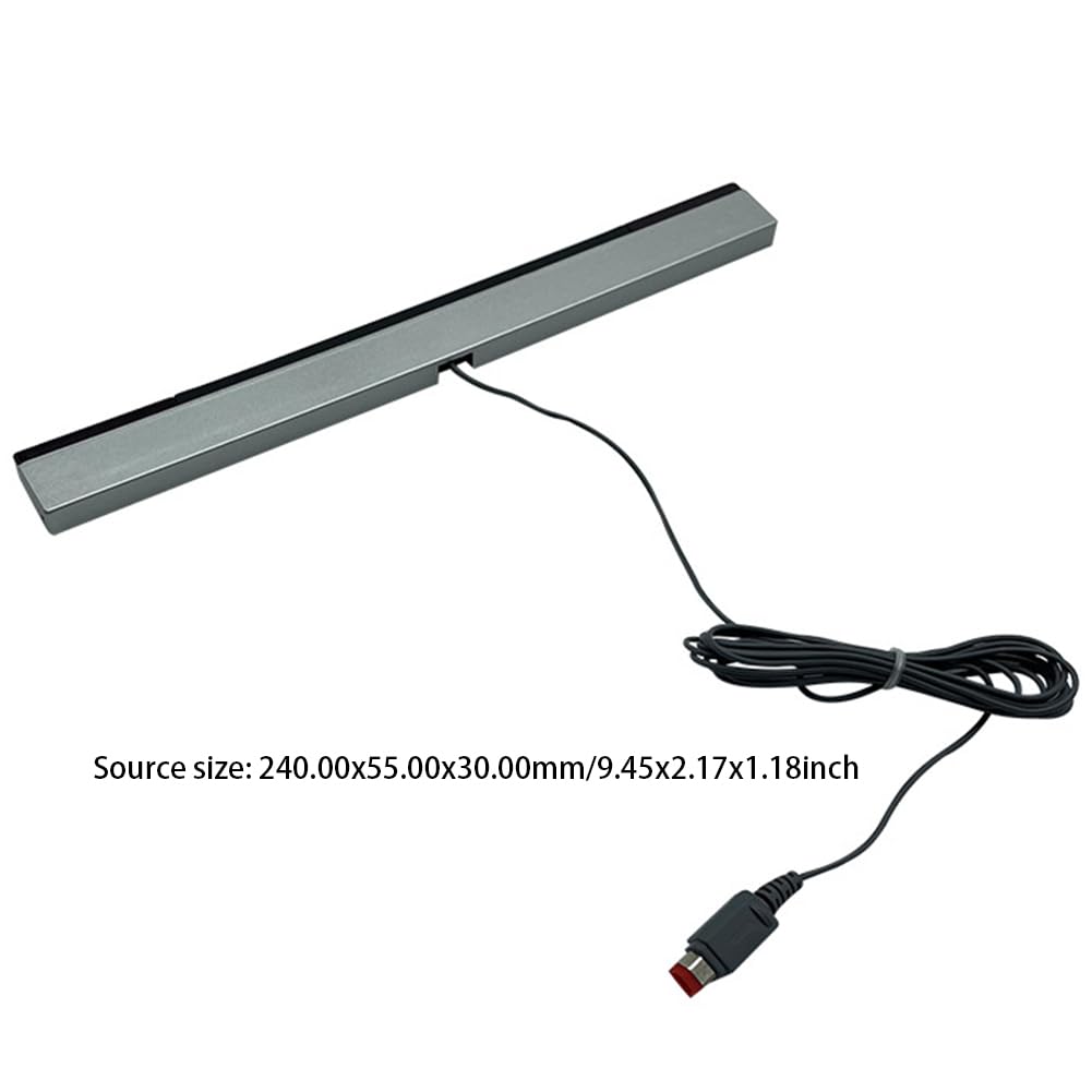 Barre d'inductance IR à Rayons Infrarouges à Distance avec Rallonge Barre de Capteur de Rayons Infrarouges Filaire Prise USB Barre de Capteur de Jeu Vidéo pour Console U