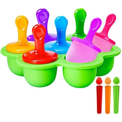 Molde Helados Silicona - Mini Popsicle Mold Sin BPA Cover