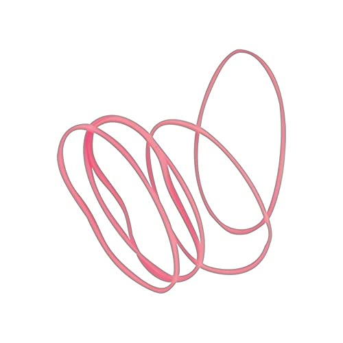 Tilibra - Elástico Colorido, Rosa Claro, 50 Unidades