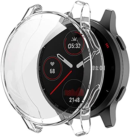 Bexido Case Screen Protector Compatible with Garmin Vivoactive 4S/Venu 2S 40mm, [3 Pack] All-Around TPU Protective Case Cover Soft Bumper Shell for Vivoactive 4S/Venu 2S(Not for Vivoactiv 4/Venu 2)