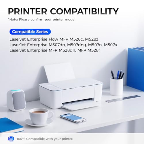 Image of 89A Black Toner Cartridge 2-Pack with Chip Replacement for HP 89A CF289A 89X CF289X Compatible with HP LaserJet Enterprise MFP M528dn M528f M507dn M507dng M507n M507x M528c M528z Printer Ink M507 M528
