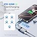 Magnetic USB C & Lightning to 3.5mm Headphone and Charger Adapter Apple iPhone Aux Audio Jack Hi-Res DAC and 60W USB-C Fast Charging Dongle Cable for iPhone 16/15/14/13,Galaxy, Pixel 9, Pad Pro/Air