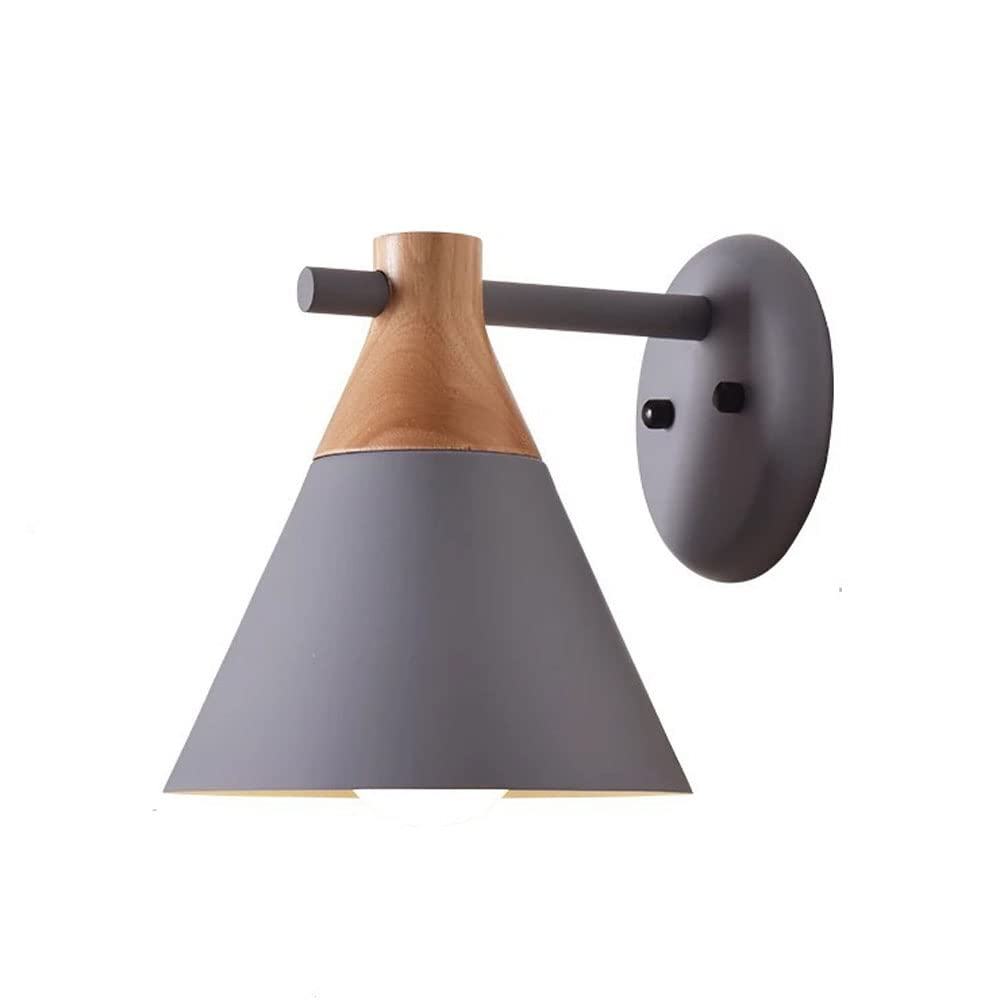 Luminaire d'intérieur design en bois noble et métal conique de finition premium