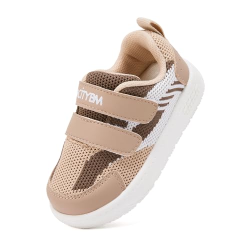 Image of BMCiTYBM Baby Shoes Infant Boy Girl First Walking Shoes Toddler Lightweight Non-Slip Tennis Sneakers for 6 9 12 18 24 Months