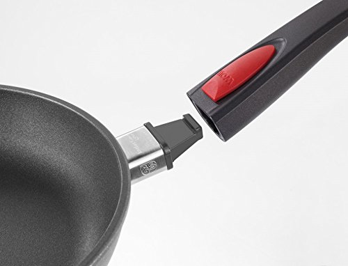 Woll Nowo 1524IL Padella 24 cm per induzione, Colore Titanio