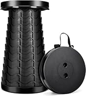 ❤【Portable and Lightweight】This telescopic stool is only 1.2kg/2.6lb with a diameter of 25CM/9.85IN. This retractable stool is lightweight, small, and convenient to place into luggage or storage. The adjustable strap makes this stool easy to carry in...
