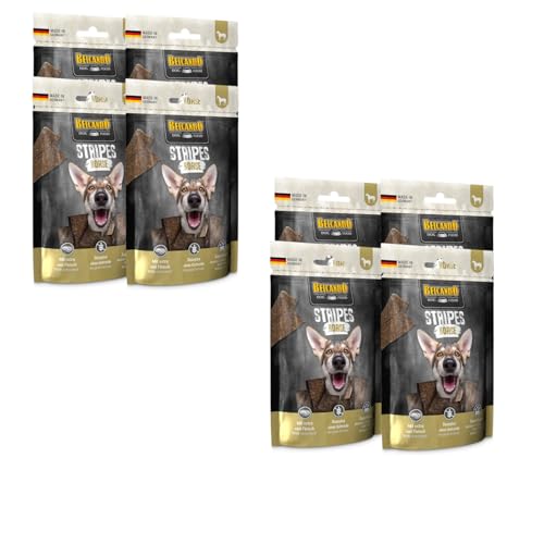 Produktbild von Belcando Stripes Horse Snack für Hunde - 8 x 70 g