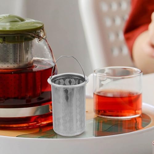 PRETYZOOM Stainless Steel Tea Infuser Basket - Thumbnail 5