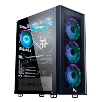 PC GAMER AMD RYZEN 7 5700X3D 32GB DDR4 3200MHZ (RTX 4060 8GB) SSD 1TB M.2 NVME 600W 80 PLUS, WATERCOOLER 240MM, NEOLOGIC - NLI86356