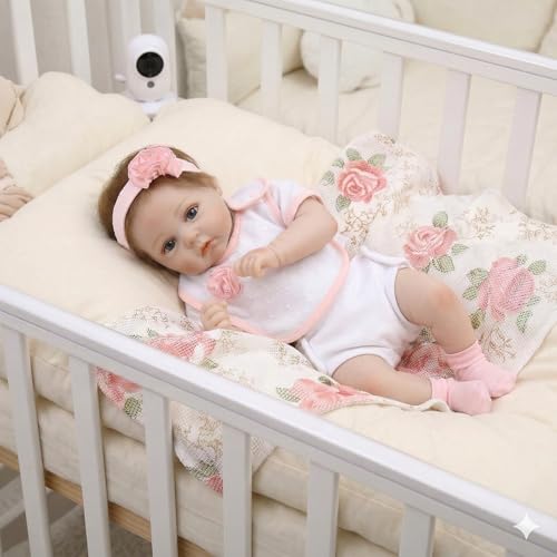 Muñeca realista Vivetha 20 pulgadas para niños 3+ miniatura 3