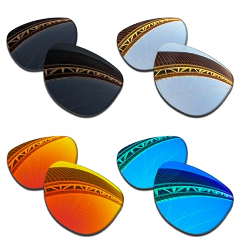 Image of 1.5MM Polarized Replacement Lenses for Oakley Frogskins XS OJ9006 53mm Sunglasses, Anti-Scratch | Perfectly Fit