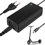 【Schnellladung】 - Eingang: 100–240 V Wechselstrom, 50/60 Hz, 2 A, Ausgang: 42 V, 2 A. Das 36-V-Ladegerät für Elektroroller verfügt über einen Schnelllademodus, der Ihnen beim schnellen Laden helfen kann.