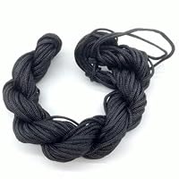 1mm 1.5mm Cavo Di Nylon Filo Nodo Cinese Macrame Cavo Braccialetto Intrecciato Stringa Nappe FAI DA TE Bordare Per -58-1.5mm 13 Metri