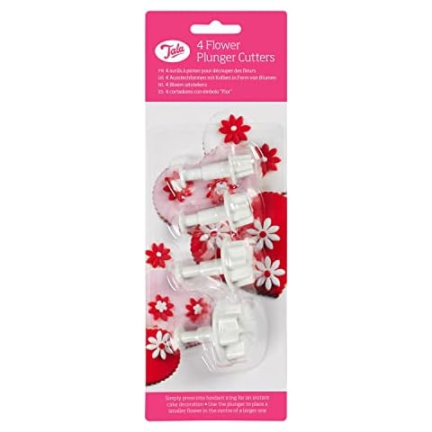 Tala Daisy Shaped Plunger Cutters Set of 4 Cover