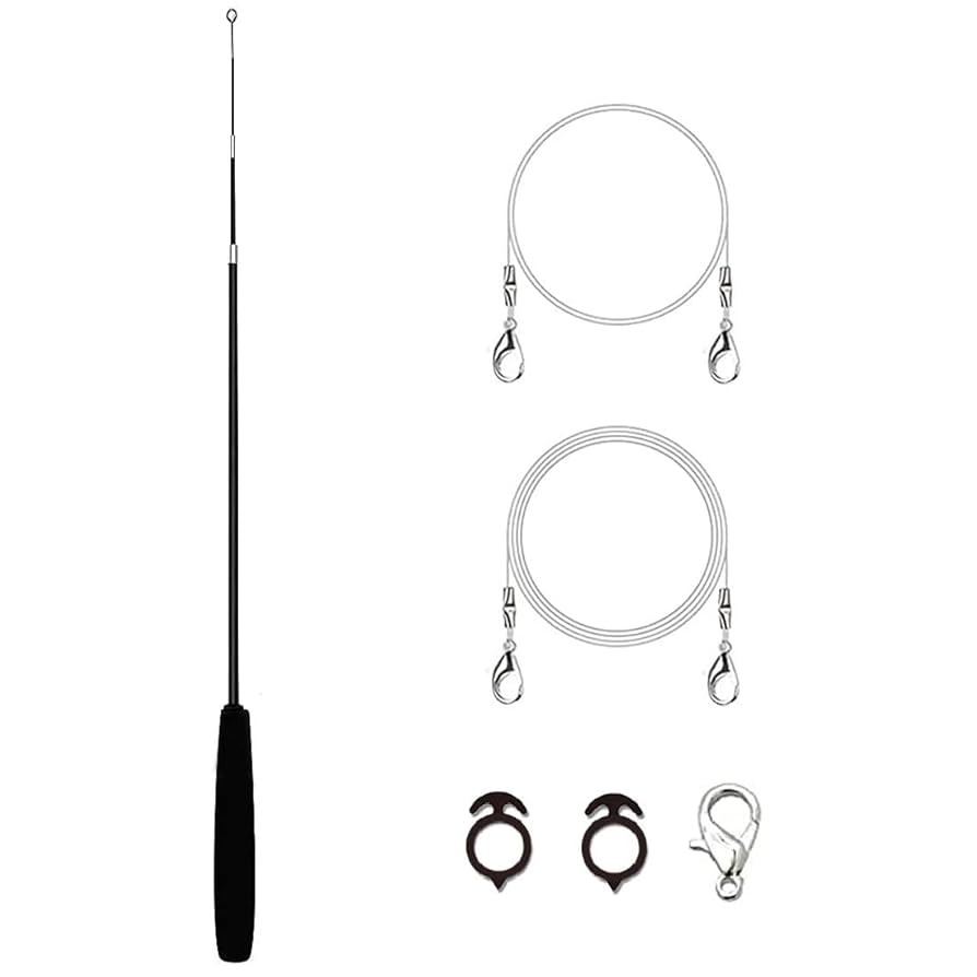 Amazon | 「lappland」猫おもちゃ 猫じゃらし 竿 1本 & 金具付き