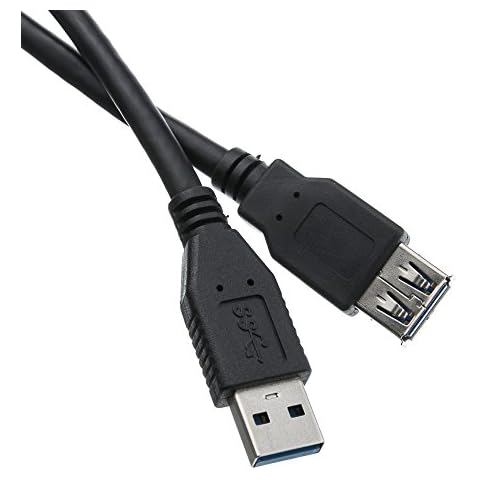 CableWholesale USB 3.0 10 ft 3 m USB A - USB A Black USB - USB (10ft 3 m 3.0 (Gen 1) USB A, USB B, male/female, black) Cover