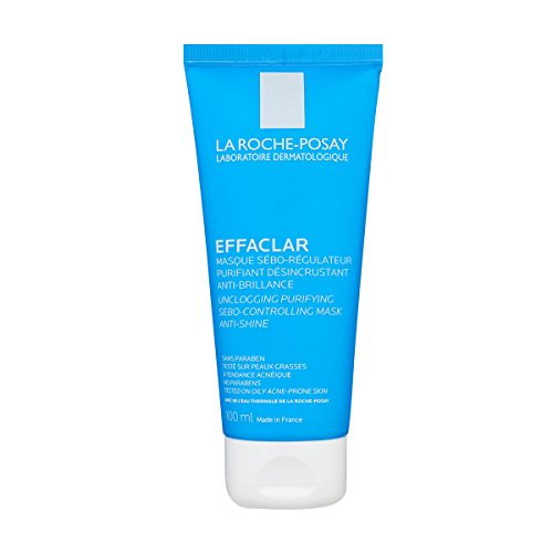 La Roche-Posay Effaclar, Maschera Viso Sebo-Regolatrice, Unisex, Pelle Pulita e