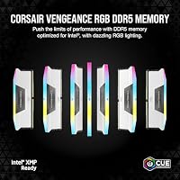 CORSAIR Vengeance RGB DDR5 64GB (2 x 32GB) Bis zu 6000MHz Intel RAM – Ansicht 6
