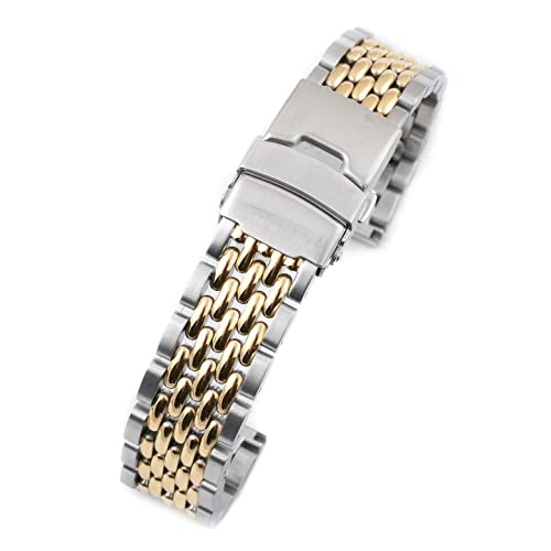 Bracelet de montre vintage en acier pour un style rétro