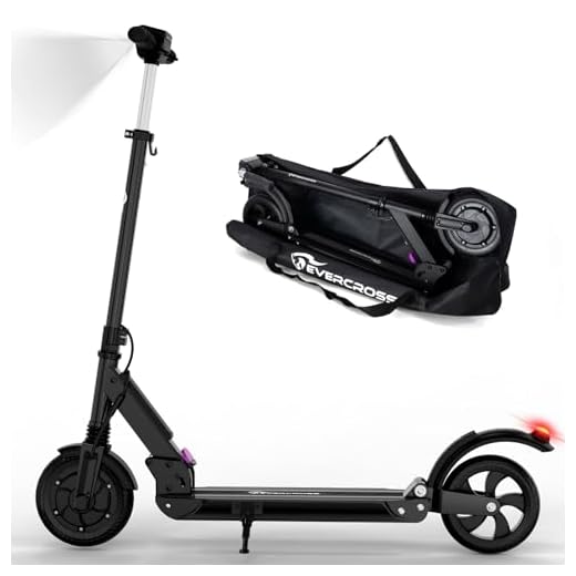 EVERCROSS EV08E Electric Scooter, 350W Motor & 8" Solid Tires, 20 Miles Range &19 Mph, 3 Speed Modes, Folding Commuter Electric Scooter for Adults Teenagers