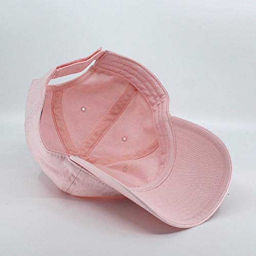 Image of Classic Washed Cotton Baseball Cap - Vintage Adjustable Dad Hat, Curved Bill for Men Women, Outdoor Everyday Wear
