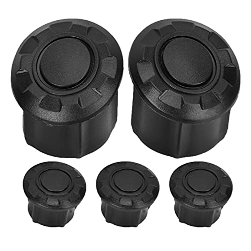 Qiilu Motorrad Zubehoer R1250 GS, 9Pcs Motorrad Rahmen Loch Abdeckkappen Stecker Kit Decor für R1200GS LC Adventure 2014-2018