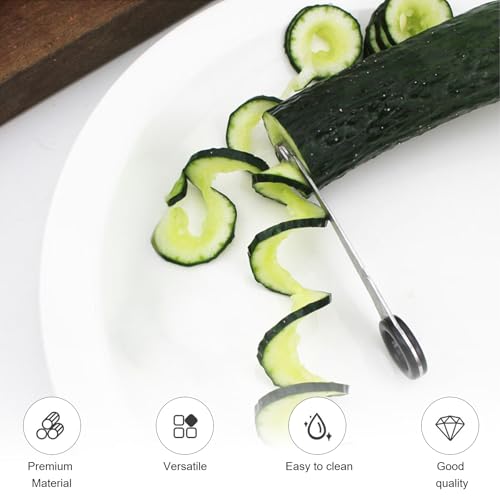 Cortador espiral para papas de acero inoxidable miniatura 4
