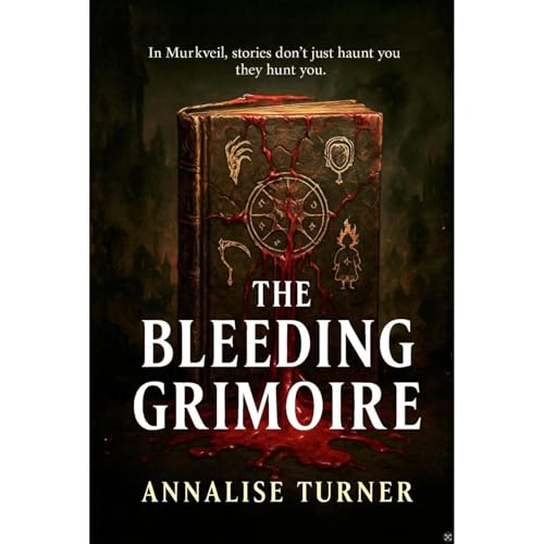 THE BLEEDING GRIMOIRE Audiolibro Por ANNALISE TURNER arte de portada