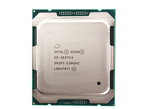 Intel Xeon E5 2637V4 3.5 GHz 4 coeurs 8 filetages 15 Mo cache FCLGA2011 v3 Socket OEM
